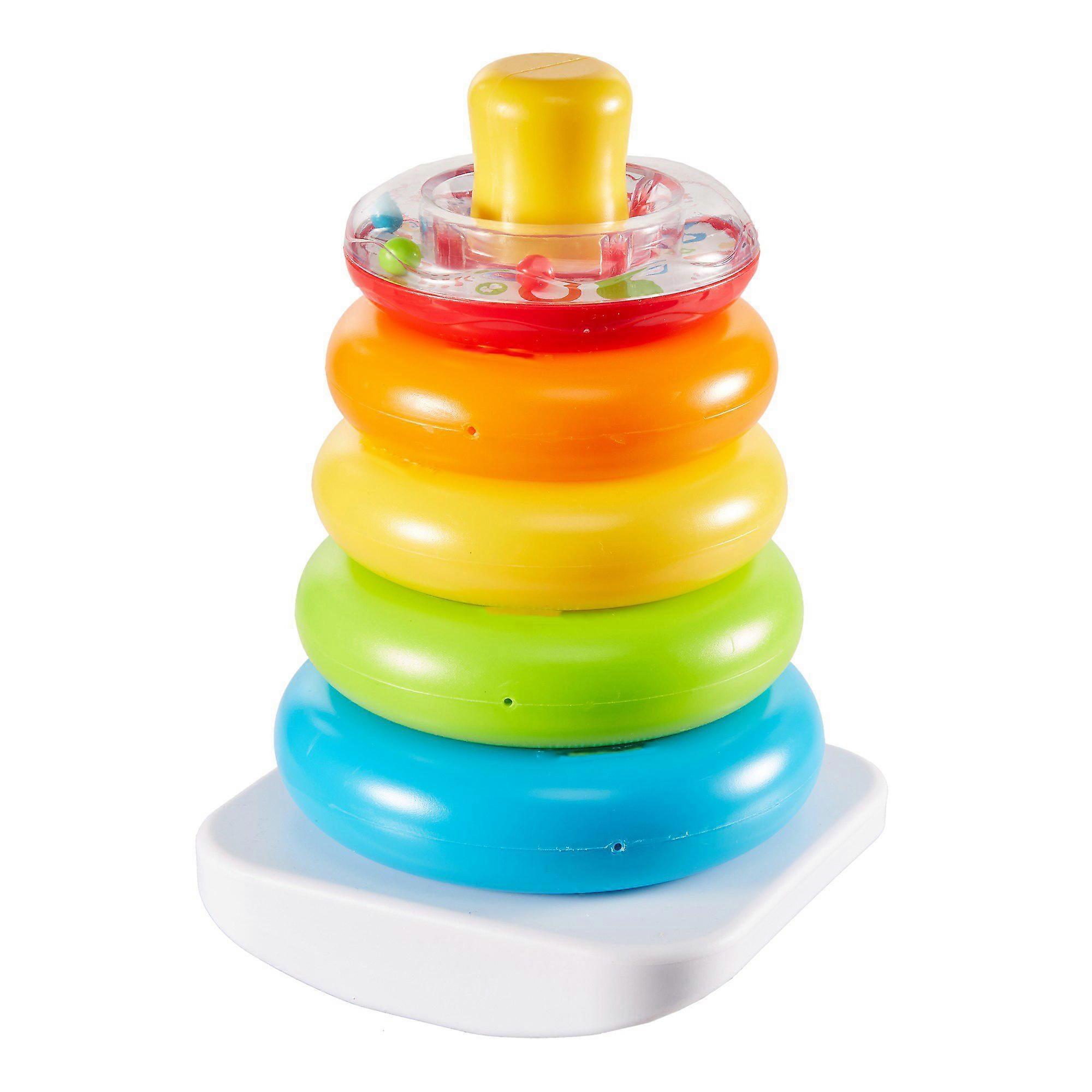 Educational Baby's First Stacker, Vibrant Stacking Toy Enhancing Fine Motor Skills And Hand-eye Coordination For Early Childhood Development
