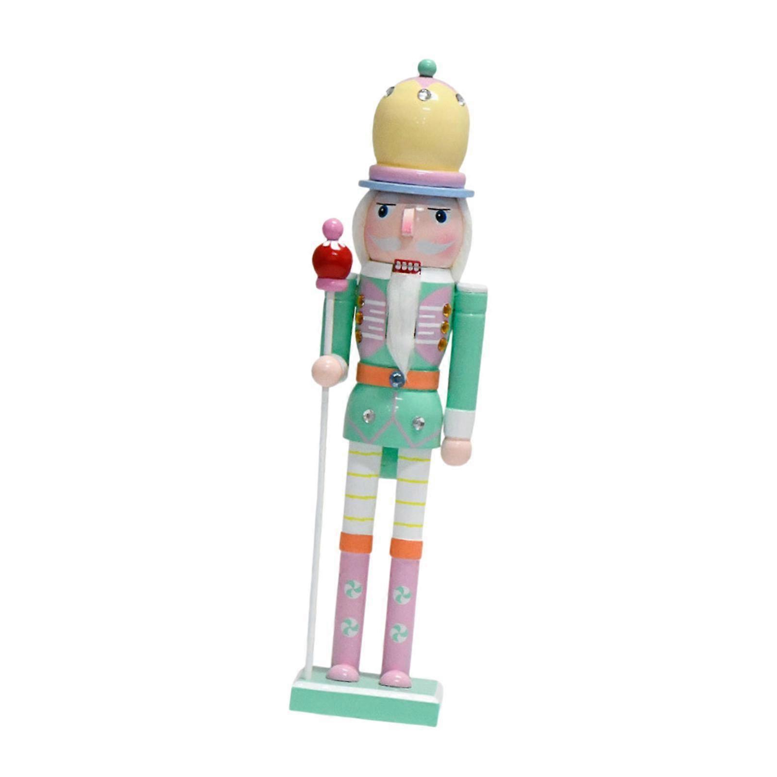 Nutcracker Ornament Doll Figure 38cm Height DIY Craft Handmade Display