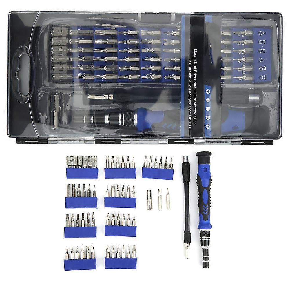 56 in 1 Multifunctional Screwdriver Set with Magnetic Bits for Mobile, Glasses, and Phone Repair Tools