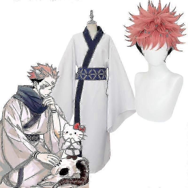 أنيمي جوجوتسو كايسن إيتادوري يوجي ريومن سوكونا تأثيري ملابس الكبار اليابان كيمونو هانفو هالوين ازياء