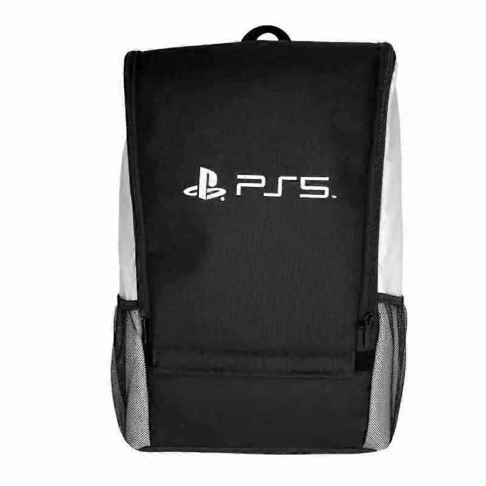 Game Console Backpack Travel Carrying Case Storage Bag Compatible For Ps5 Host Game Controller Accessories
