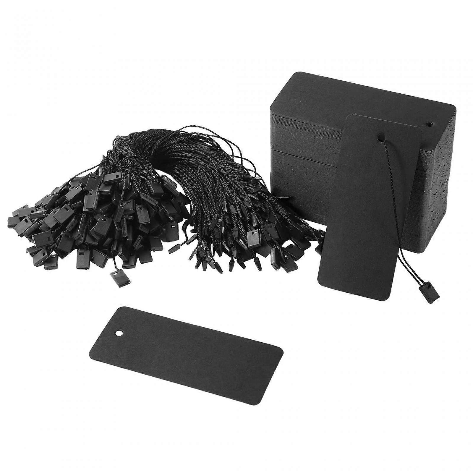 Price Tags with String Attached, 200pcs Blank Smooth Surface Marking Merchandise