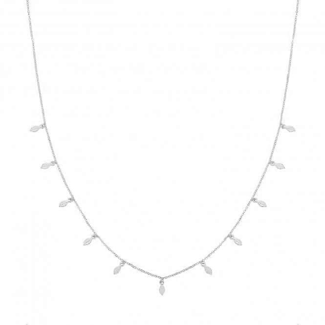 Acotis Silver Necklace Rhodium G3391