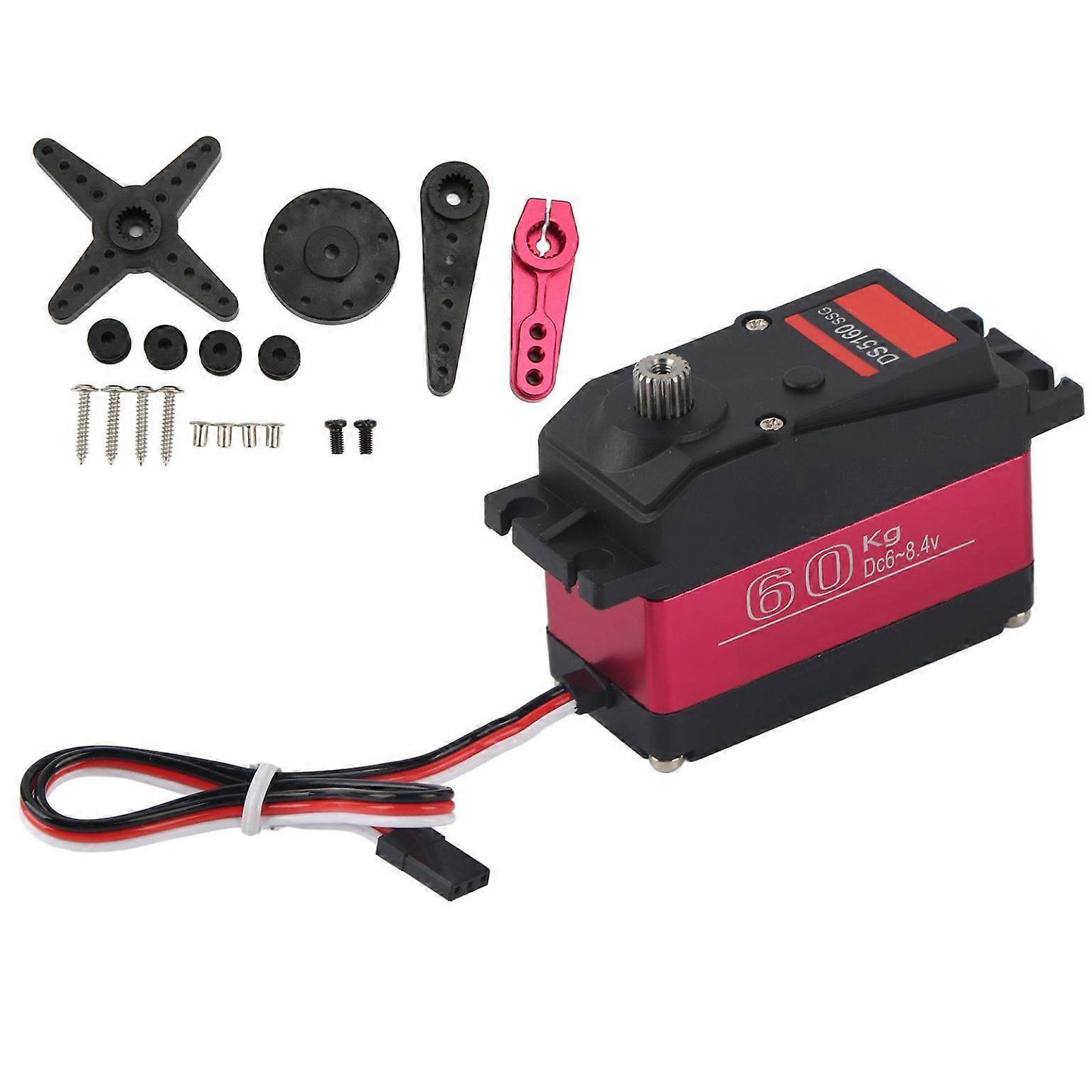 DS5160 60kg Digital Servo for RC Cars - High Torque Performance