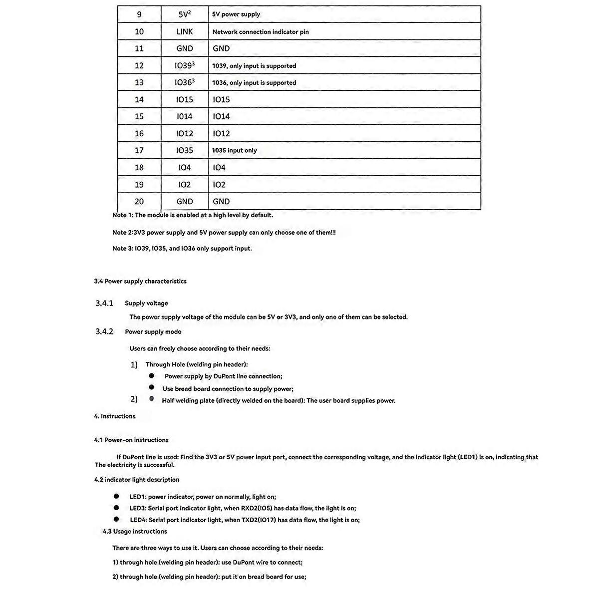 WT32-ETH01 ESP32 Wireless Module Serial Port Networking WT32 ETH01