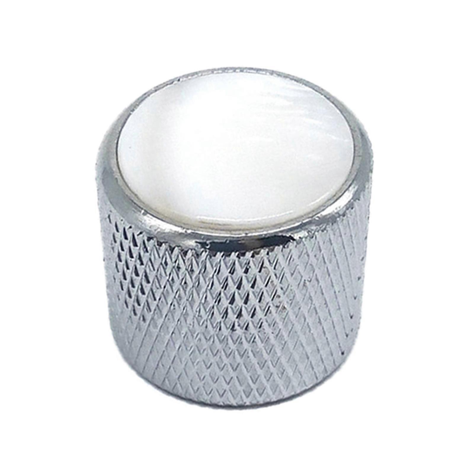 Metal Guitar Control Knob,Guitar Volume Tone Control Dome Knobs,Television  or Guitar Bass Replacement Parts