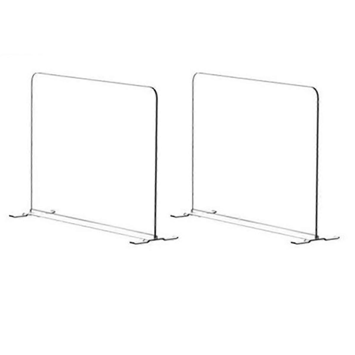 Home Acrylic Shelf Dividers for Closet Organization - Closets Shelf and Closet Separator for Storage