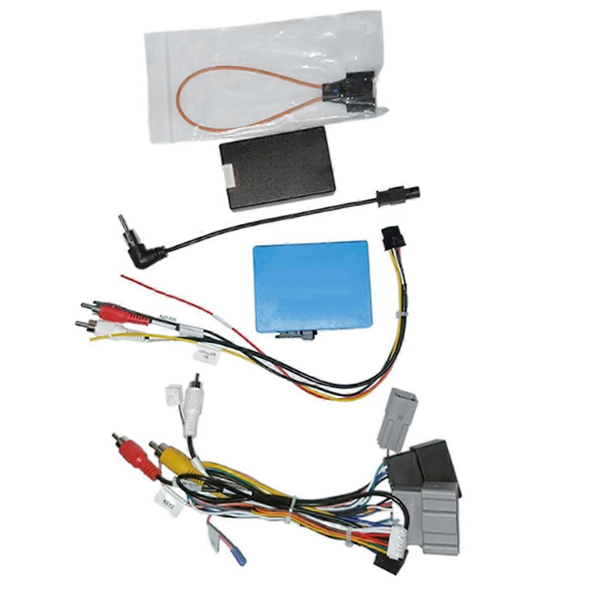 Car Radio Fiber Decoder Box Amplifier Adapter Box Canbus Box Decoder for Range Sport