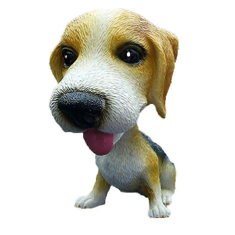 Dog Bobblehead Car Dashboard Decor - Cute Dog Bobblehead Car Accessory for Dashboard Display