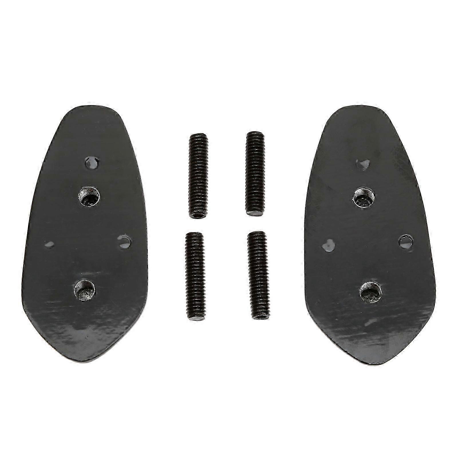 Qx 1pair دراجة نارية مرآة كتلة قبالة كاب مرآة قاعدة لوحات غطاء لياماها Yzf R6 2003-2006 اكسسوارات الدراجات النارية