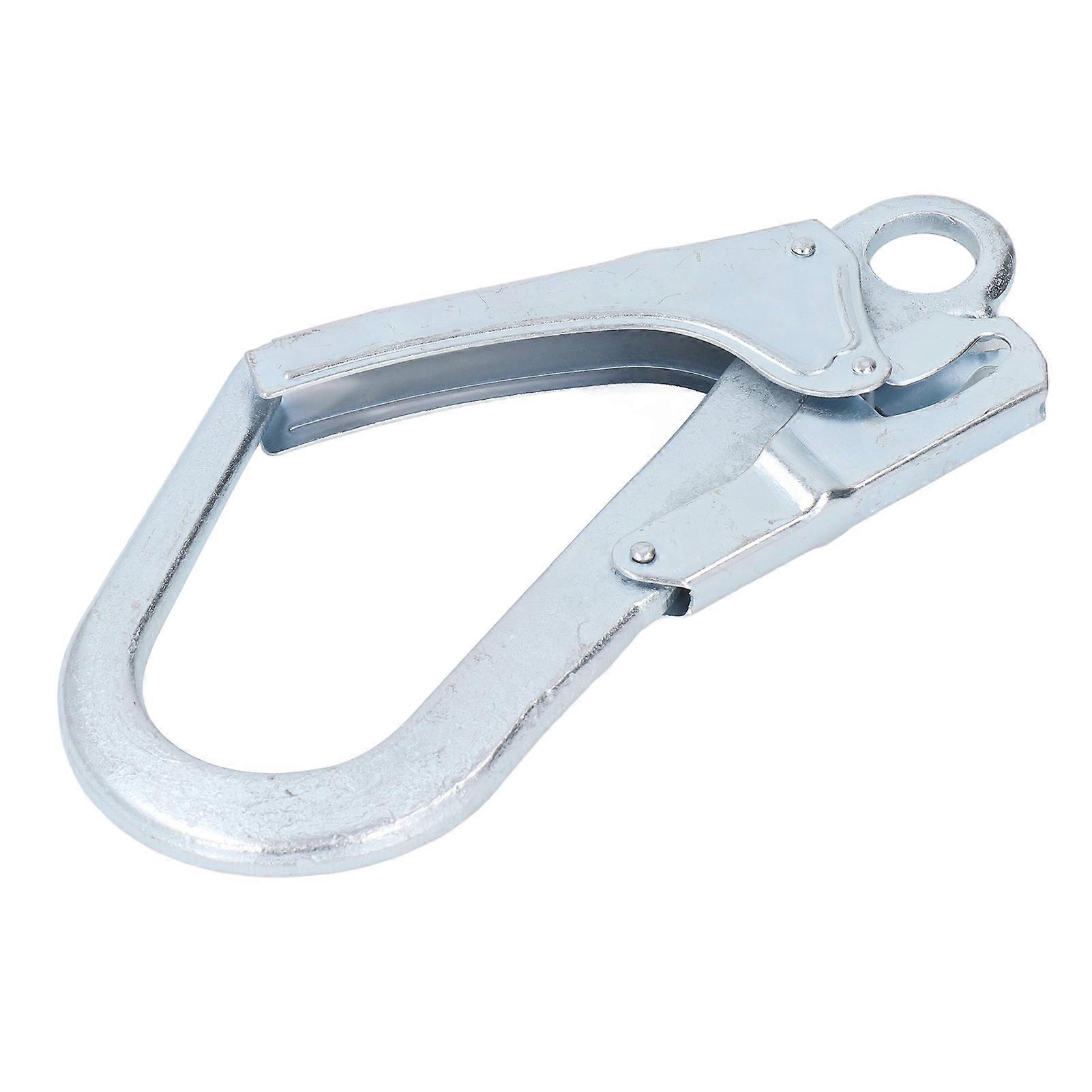 Safety Hook 22KN Load Capacity Galvanized Alloy Steel Multifunctional Self Locking Chain Hook
