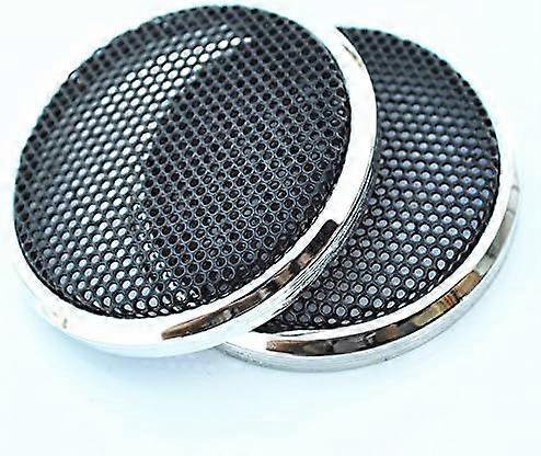 2pc Tweeter Net Decorative Circle with Protective Grille for 2"Inch Car Speaker