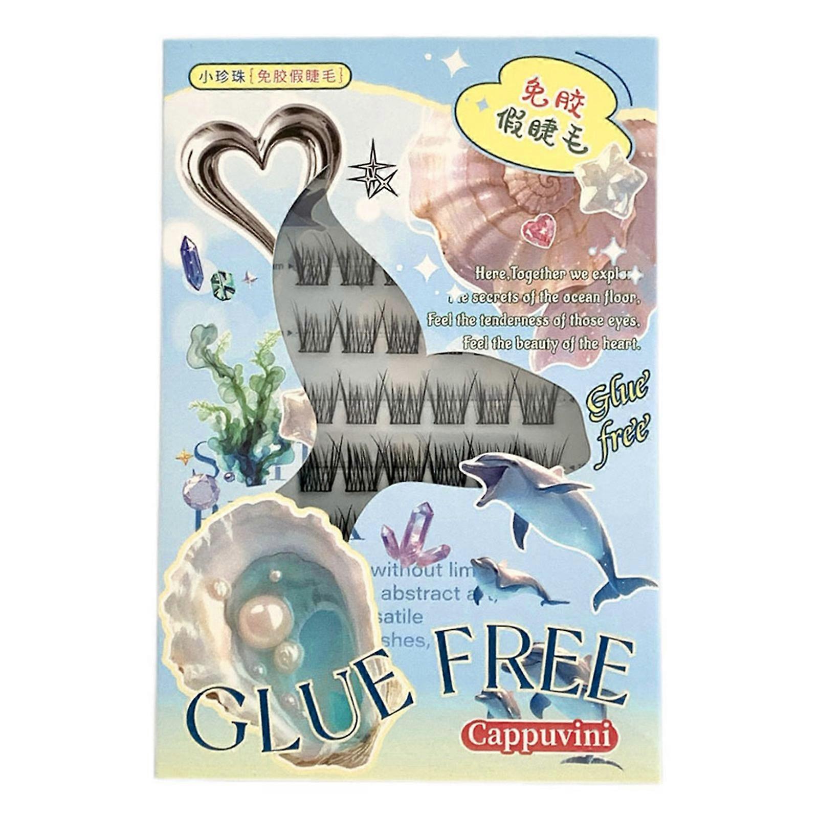 DIY Extension False Eyelashes Fluffy Volume False Eyelashes