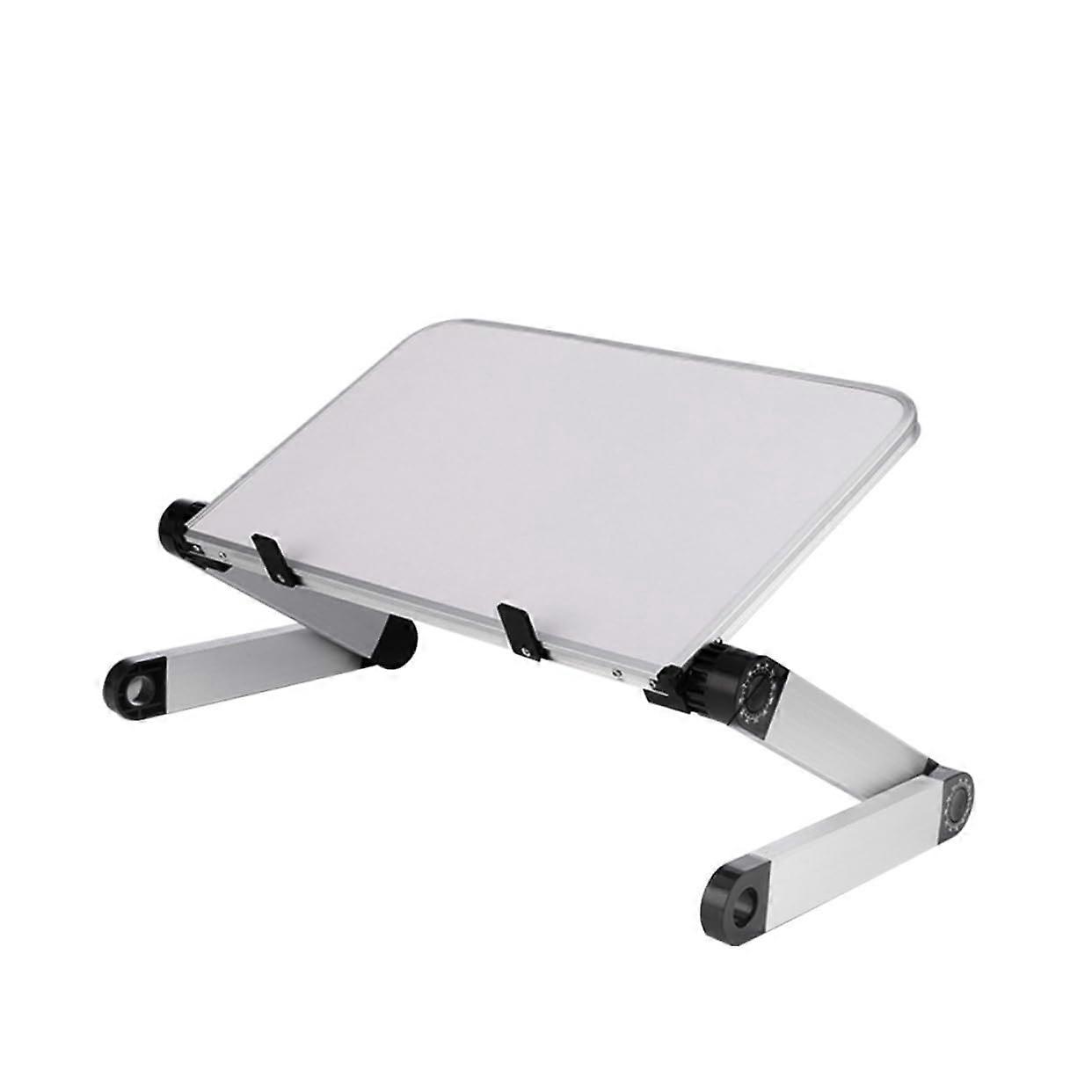 Tough Iron Body Laptop Stand Desk Stand Fine Sandblasting and Treatment Smooth and Comfortable Black