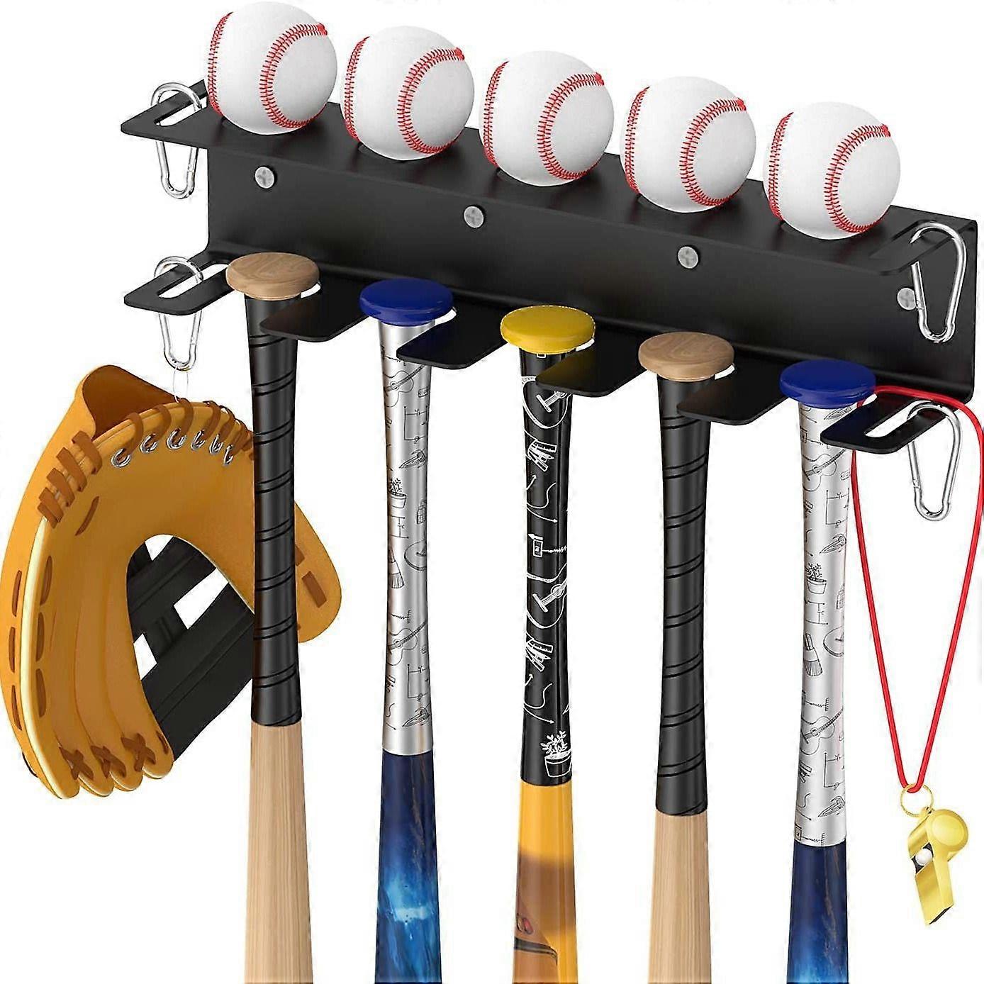 Multi functional storage rack for baseball bats Storage rack