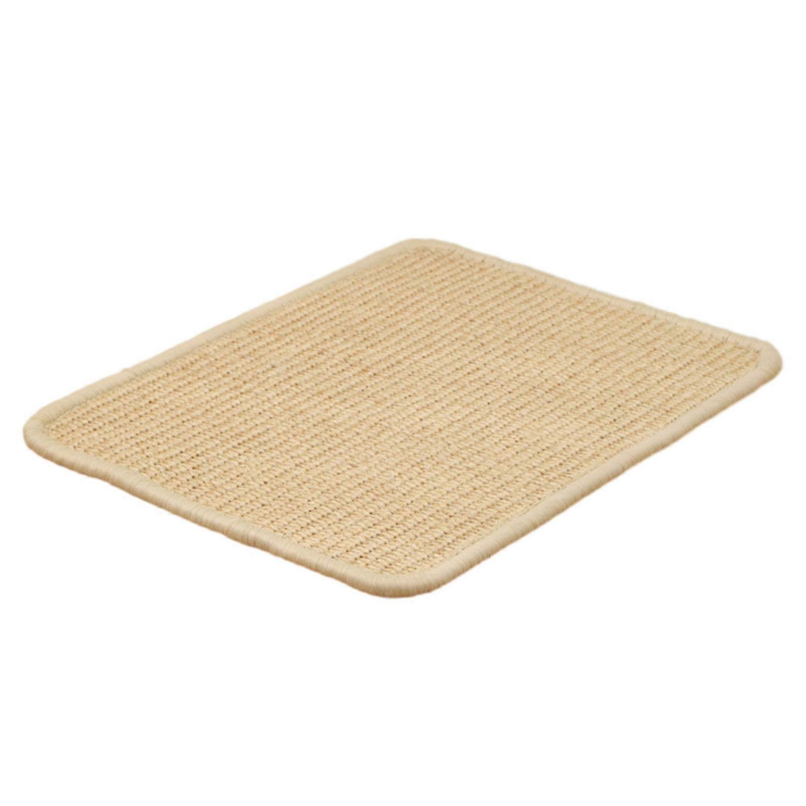 Cat Scratch Mat Sisal Cat Scratching Pad Anti Slip Kitten Scratching Board