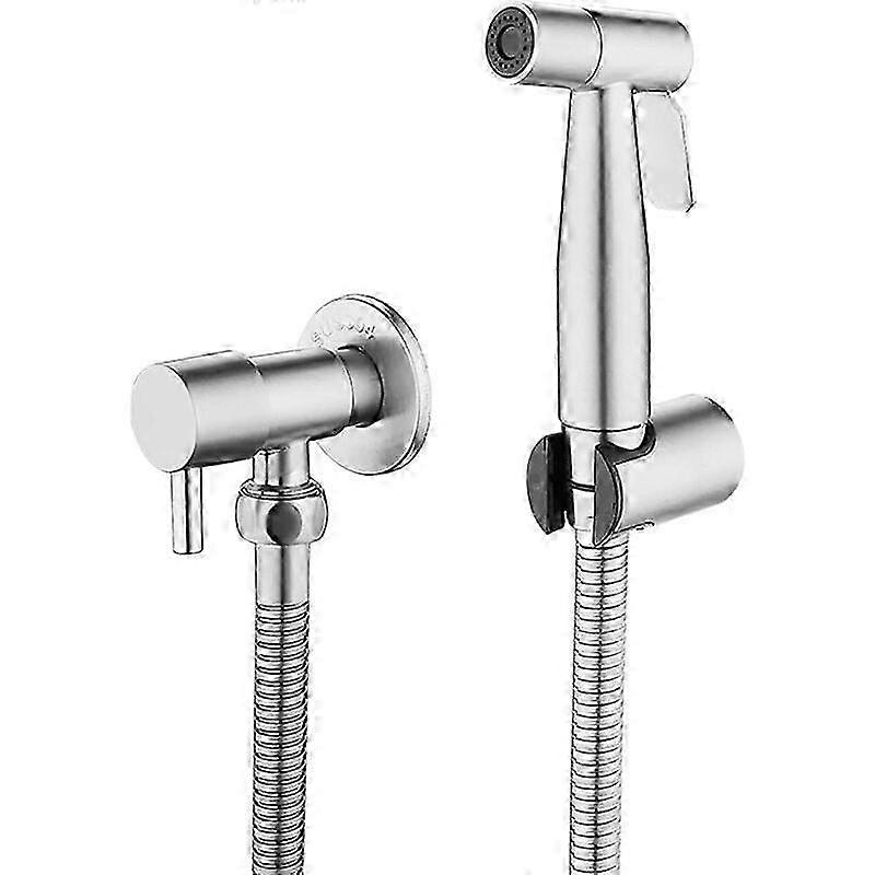 spruzzatore per WC in acciaio inossidabile, kit spruzzatore per bidet, spruzzatore per WC spruzzatore per rubinetto
