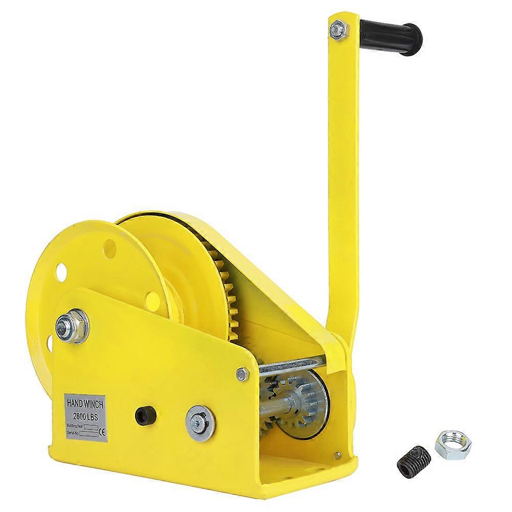 Self-Locking Winch Hand Tool Bidirectional Hardware Accessory 2600lb for Goods Lifting Lowering