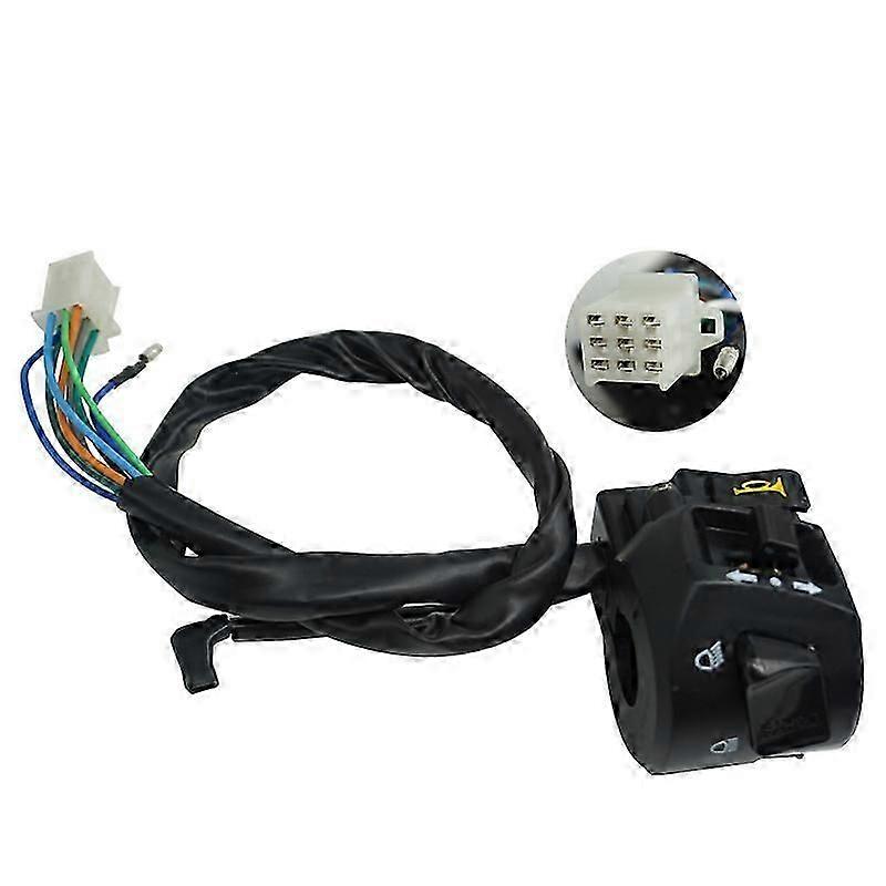 22mm Motorcycle Switches Horn Button Turn Signal Electric Lamp Light Start Handlebar Controller Switch For Honda Cbr Yamaha