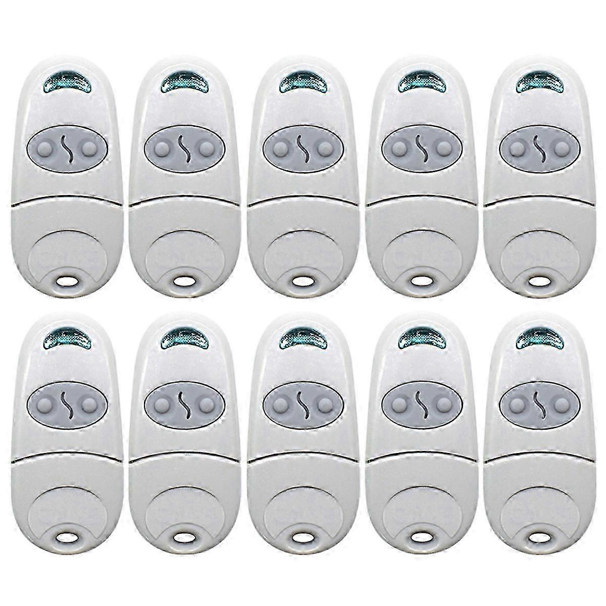 10PCS Garage Door Opener Remote Compatible with TOP 432NA 433.92MHz Copy Remote Control Gate Control