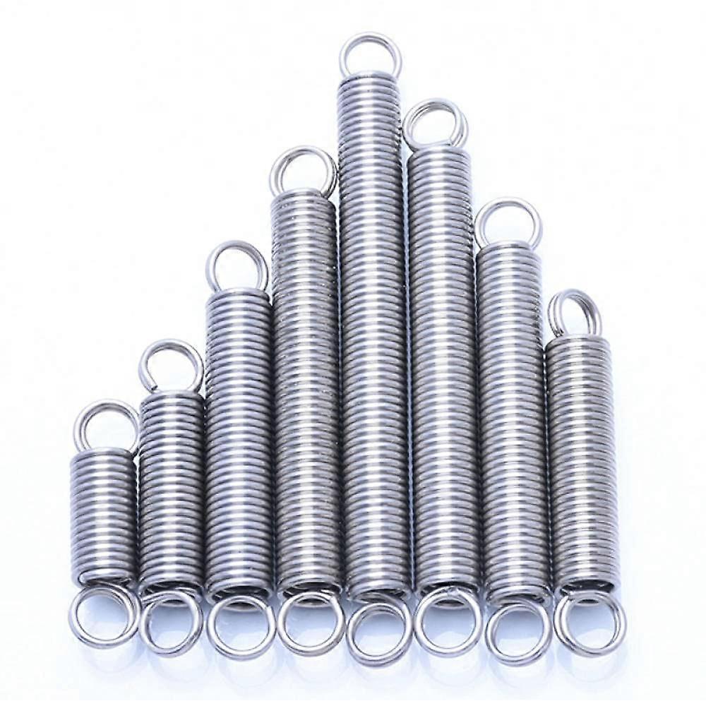Torsion Spring 120mm Extension Coil Spring 1.2mm Wire Diameter 10mm Outer Diameter Tension Pullback Spring with Hook