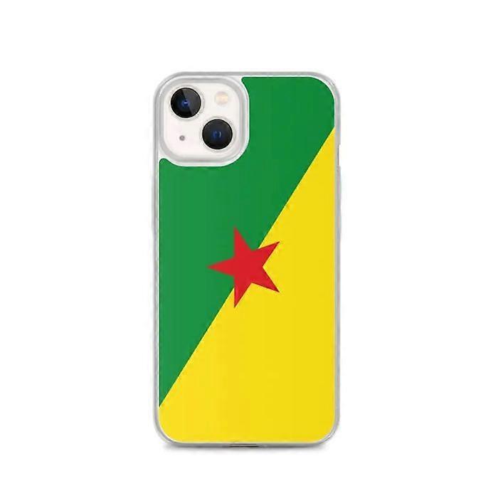 iPhone Case - PIXELFORMA - iPhone 13 - Flag of Guyana - Full Protection - Soft Silicone