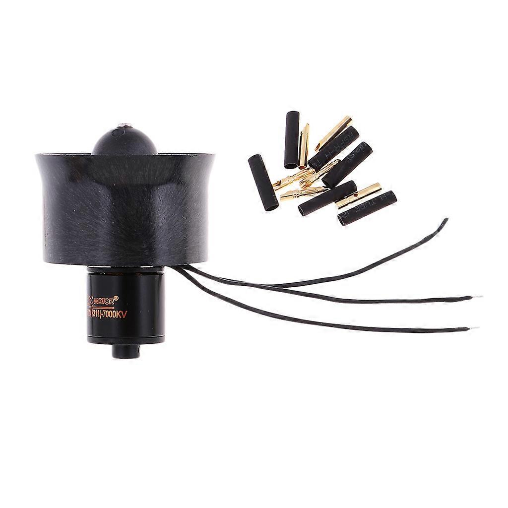30mm 6 - Impeller Ducted Fan Unit with 7000KV Brushless DC Motor Kit for Remote