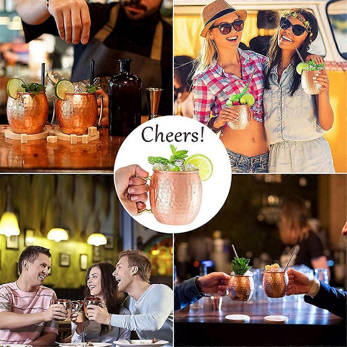  kopp, cocktail, mugg, ölkopp, kopparpläterad, bar kropp