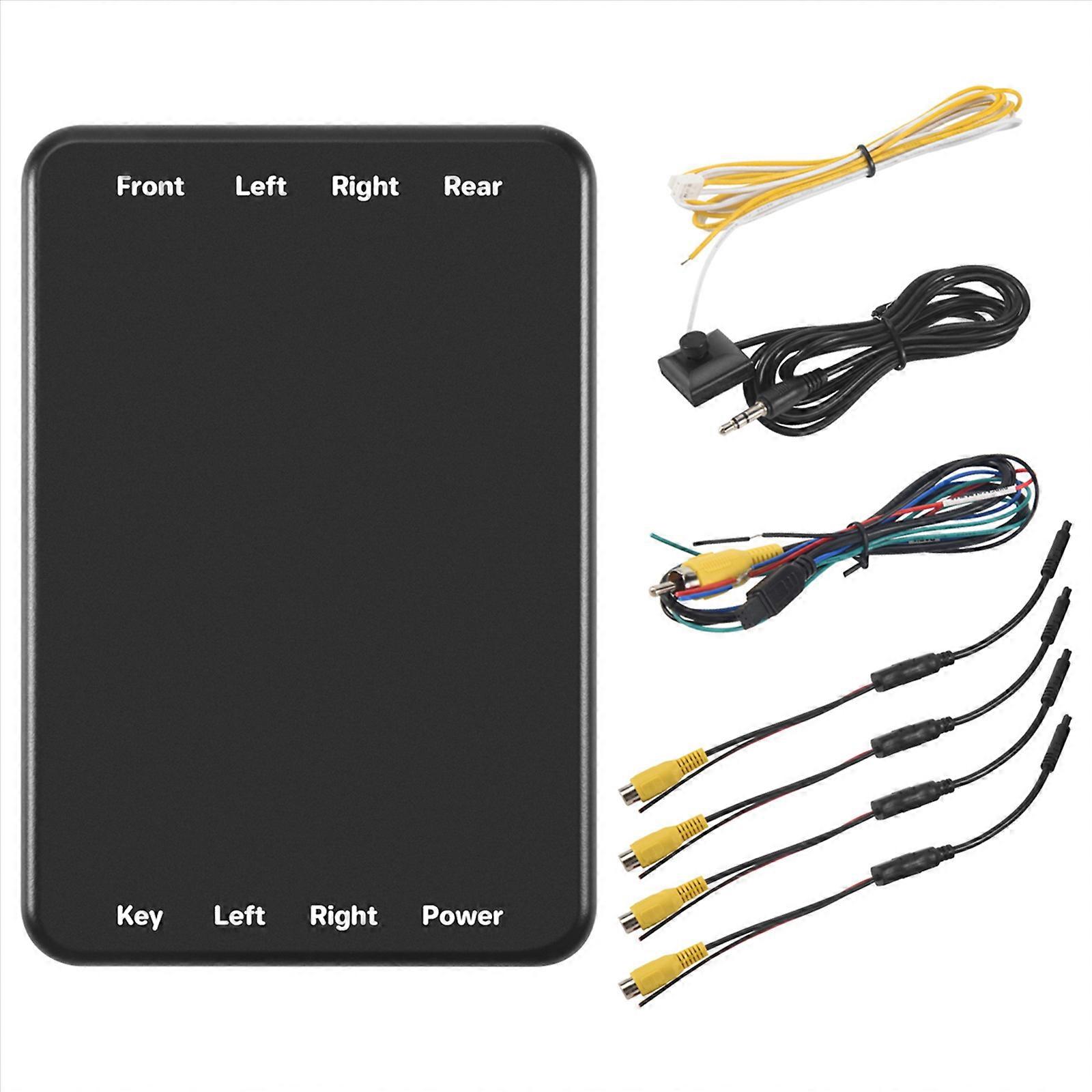 Comprehensive Car Camera Control Switch for 360 Degree Monitoring Reversing Assistance Ensuring Blind Spots Elimination