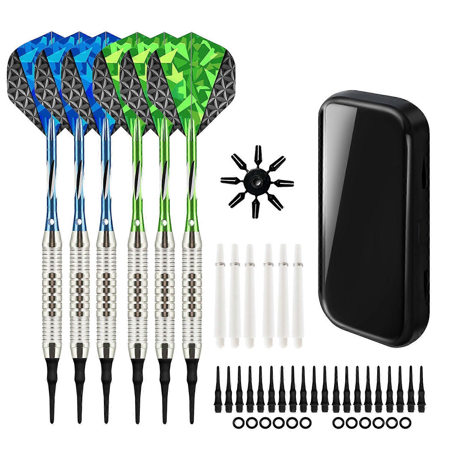 1set 18g Soft Darts Needle Electronic Darts Set Professional Soft Tip Darts Set for Electronic Dartboard Easy to Use