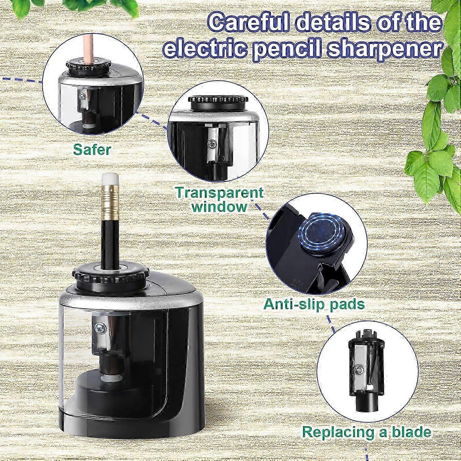 Temperamatite Elettrico JIJICZ | USB E Batteria | Per Matite 6-12mm