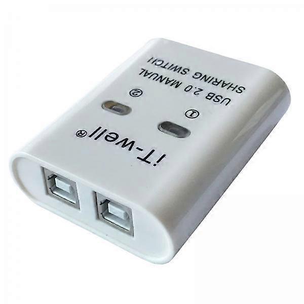 3x USB Printer Sharing Splitter 2 in 1 Out Portable