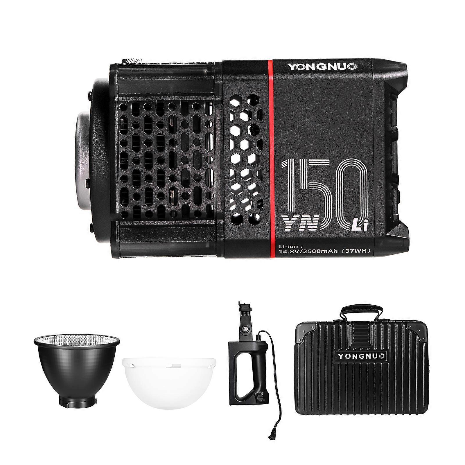 150W Portable COB Studio LED Video Light - Bi-color, 12 Effects, APP Control
