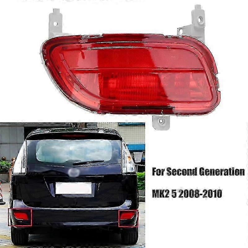 Car Rear Fog Light Bumper Reflector Tail Lamps Suitable for a Certain Brand Mazda 5 Second Generation MK2 2008-2010 p20241126701