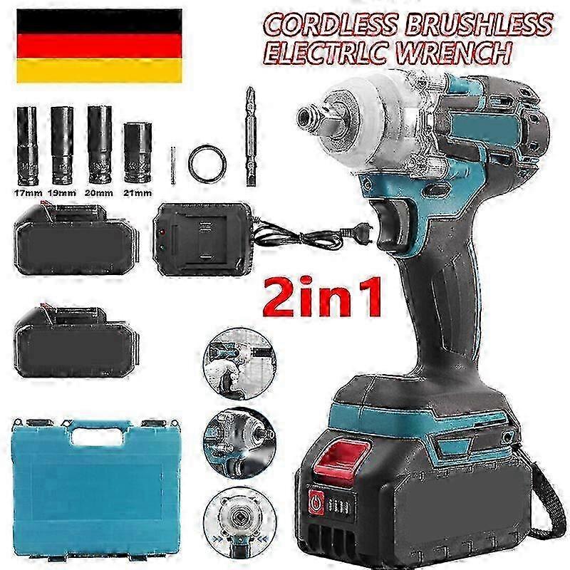 25-26 18V brushless impact wrench for Makita with 520NM torque