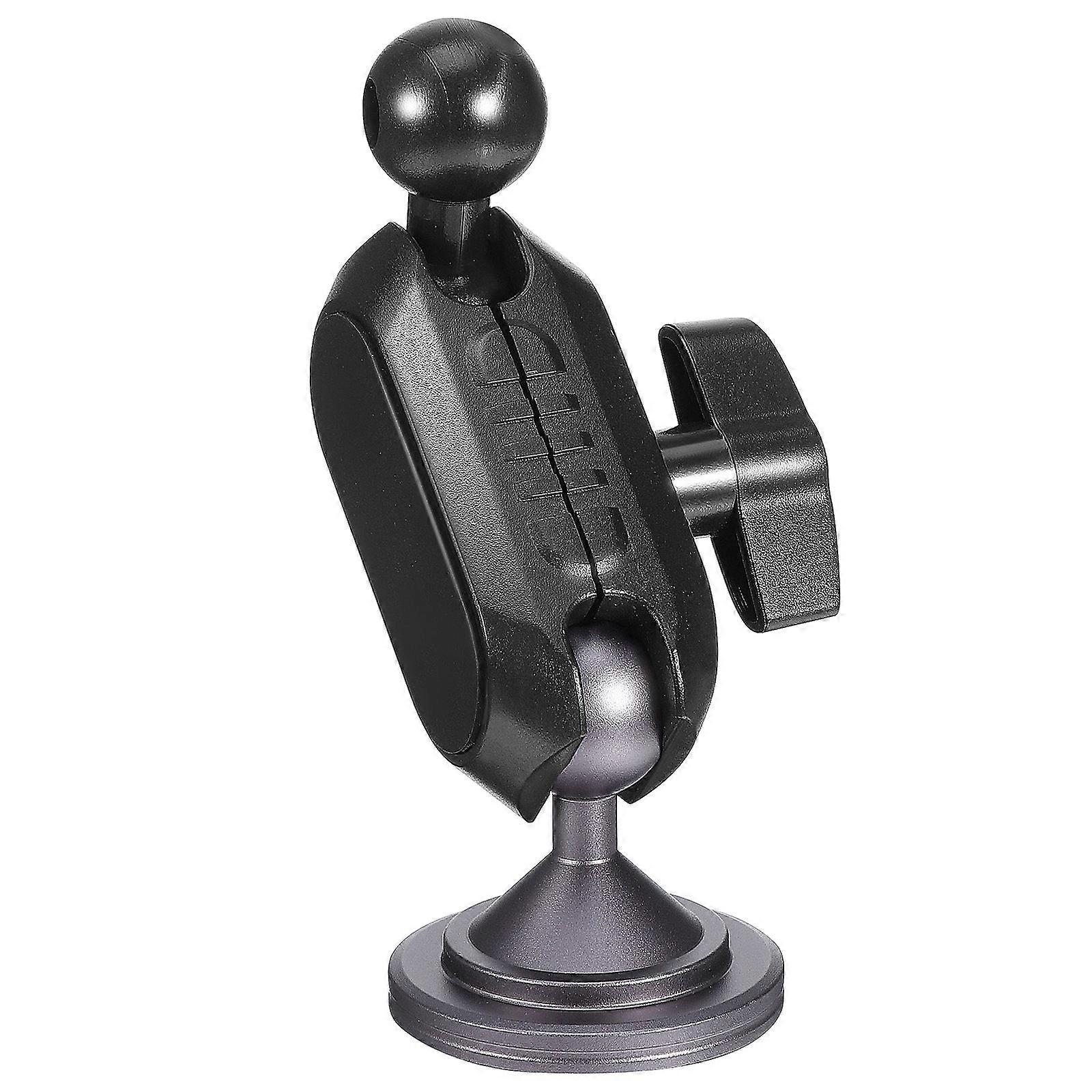 Aluminum Alloy Ball Joint Car Phone Holder Base with Strong Adhesive Dashboard Mount Adapter for Secure and Easy Installation in Vehicles