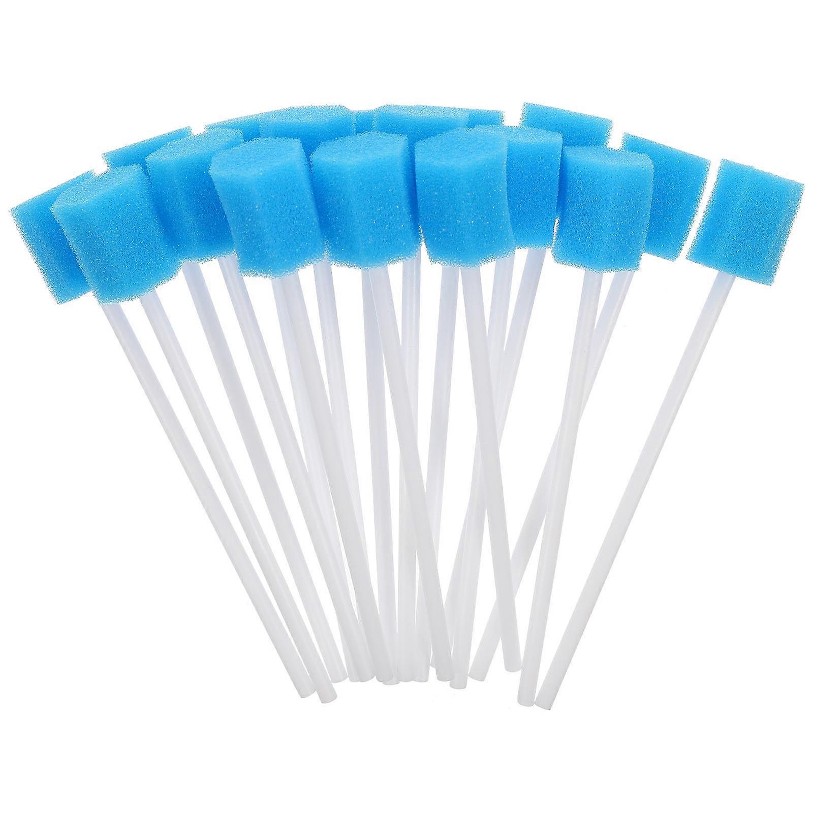 Travel Size Swabs, Effective Tooth Cleaning Tools, Safe and Soft Sponge Tips
