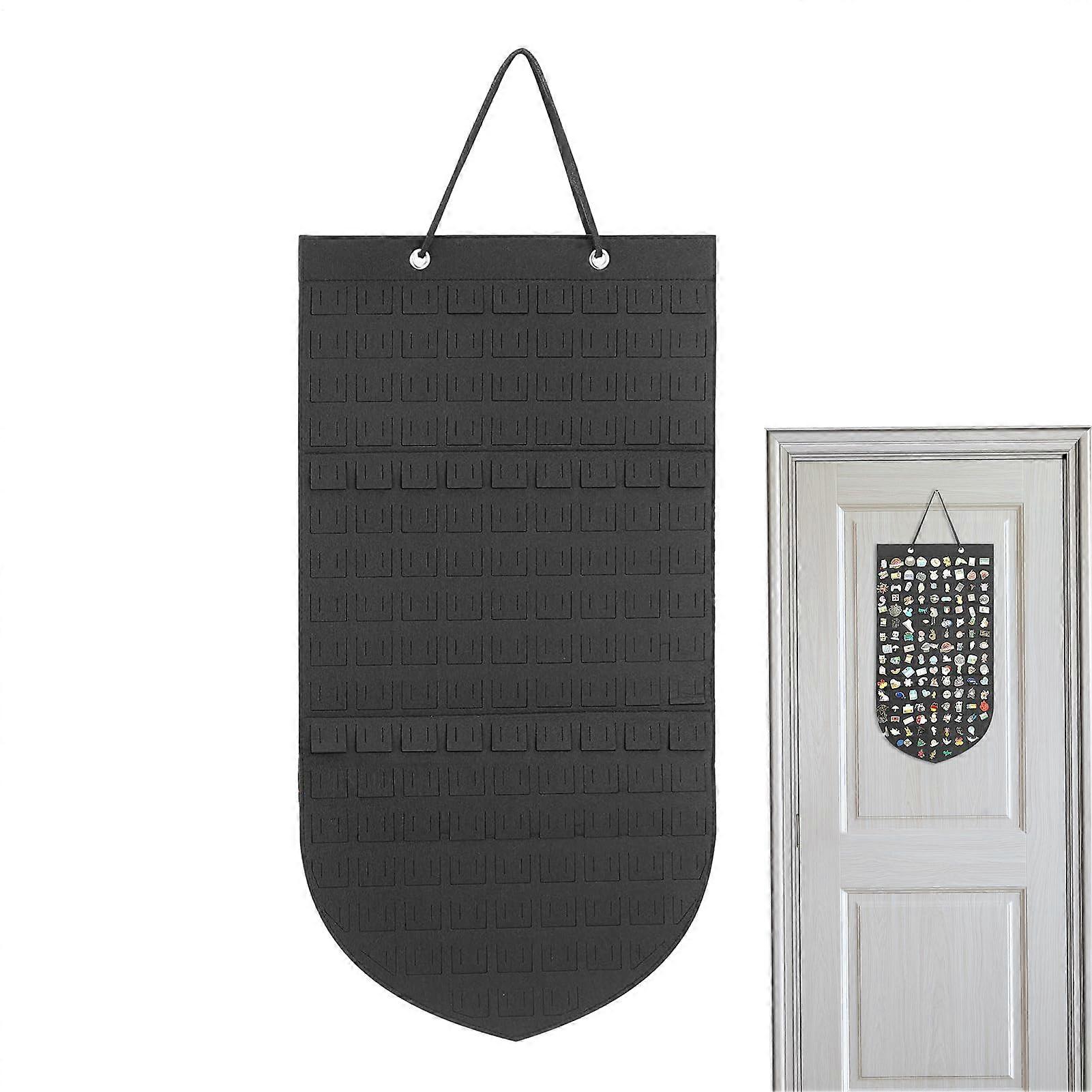 Brooch Pin Storage Organiser Enamel Pin Display Wall Mounted ID Pocket Holds Up To 120 Pins For Lapel Pins And Brooches