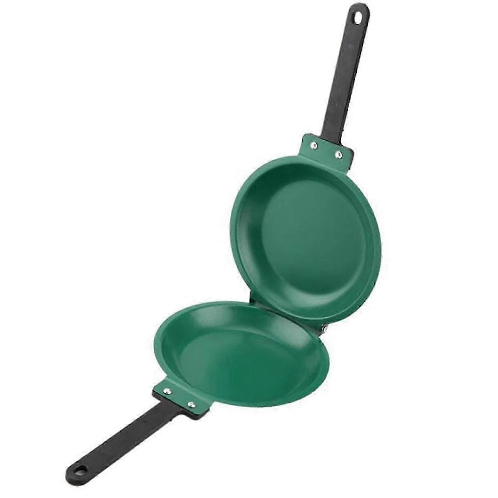 Pancakes Pot Folding Non-stick Home Kitchen Cookware Double Side Cake Maker Stainless Steel Durable Cooking Tool