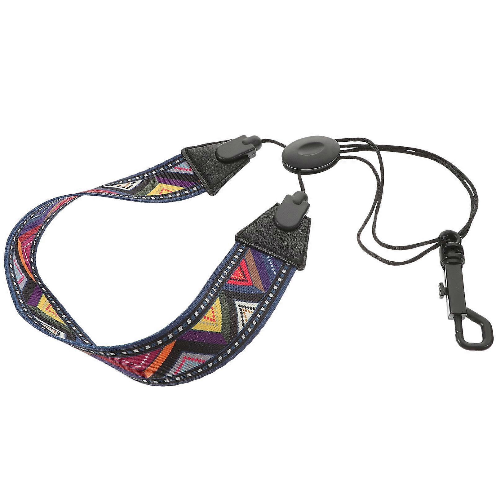 Adjustable Saxophone Strap Polyester Fashion Accessory 424X3.8cm Weight Distribution 1Pack