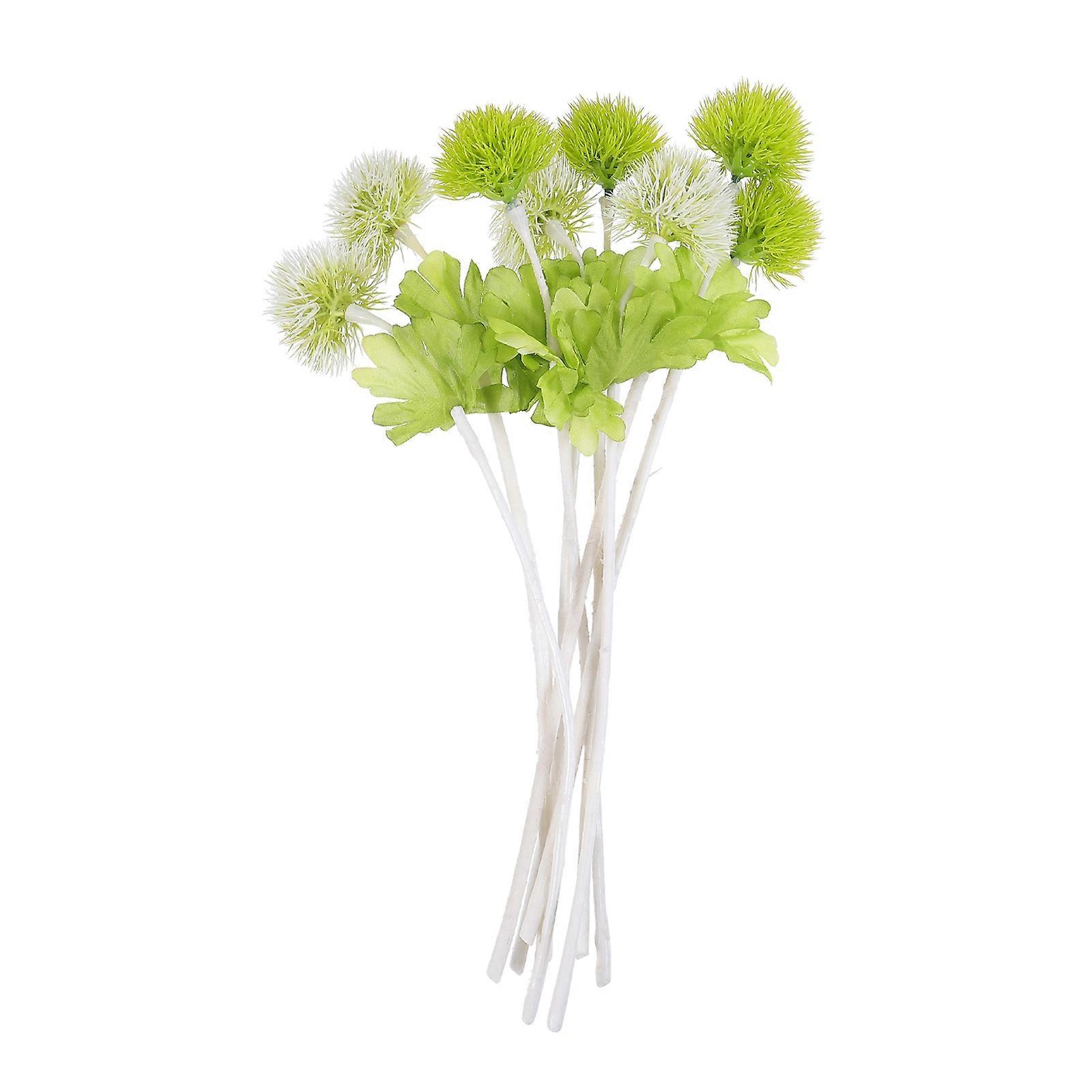 Desktop Decoration Simulation Flower Artificial Plant Hydrangea Dandelion Bedroom Arrangement 8Pcs
