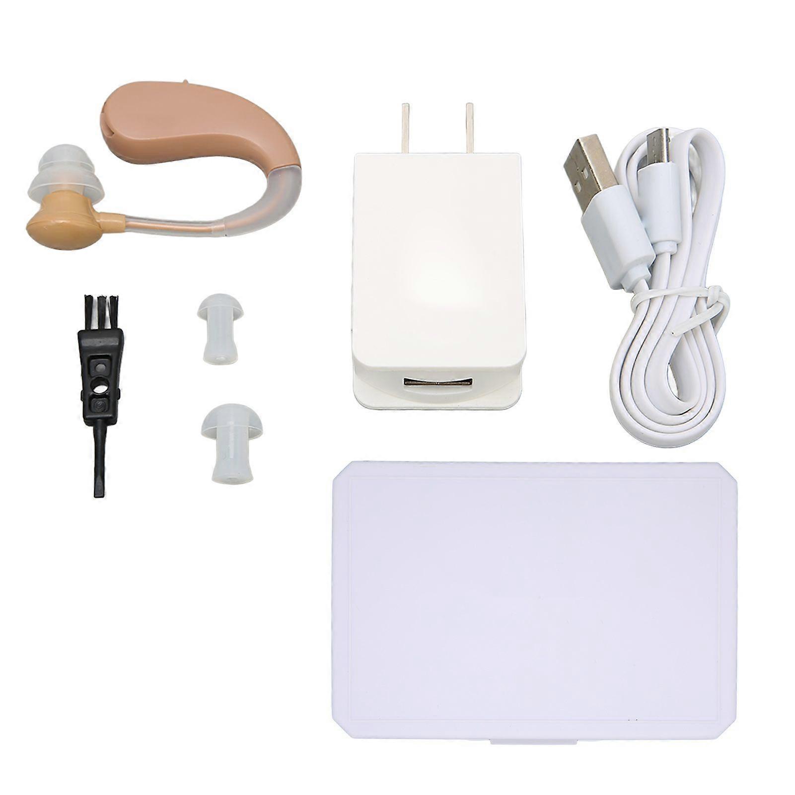 2025 Latest Model Rechargeable Hearing Amplifier Elderly Volume Adjustable Hea...