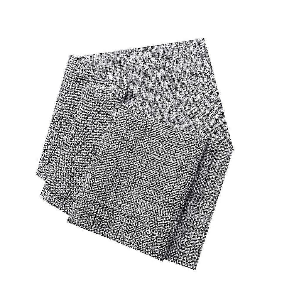 Table Runner Grey Durableeasyclean for Stylish Tablecloth and Table Decor