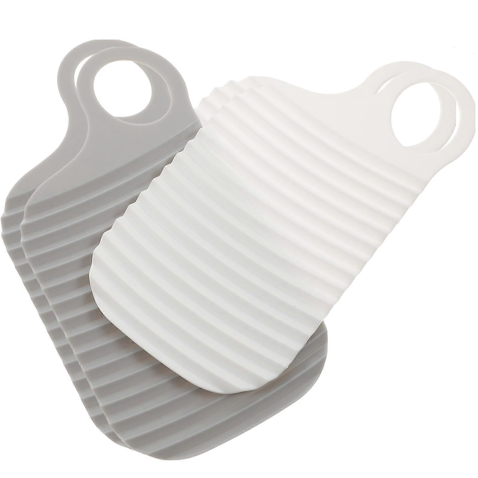 Reise Håndklær Vask Gjenbrukbare Mini Vaskebrett Bærbar Klesvask Rengjøring 4 stk