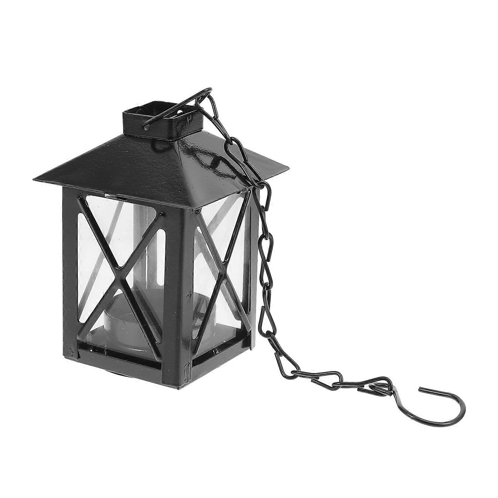 Retro Iron Hanging Candle Holder Creative Candle Stand