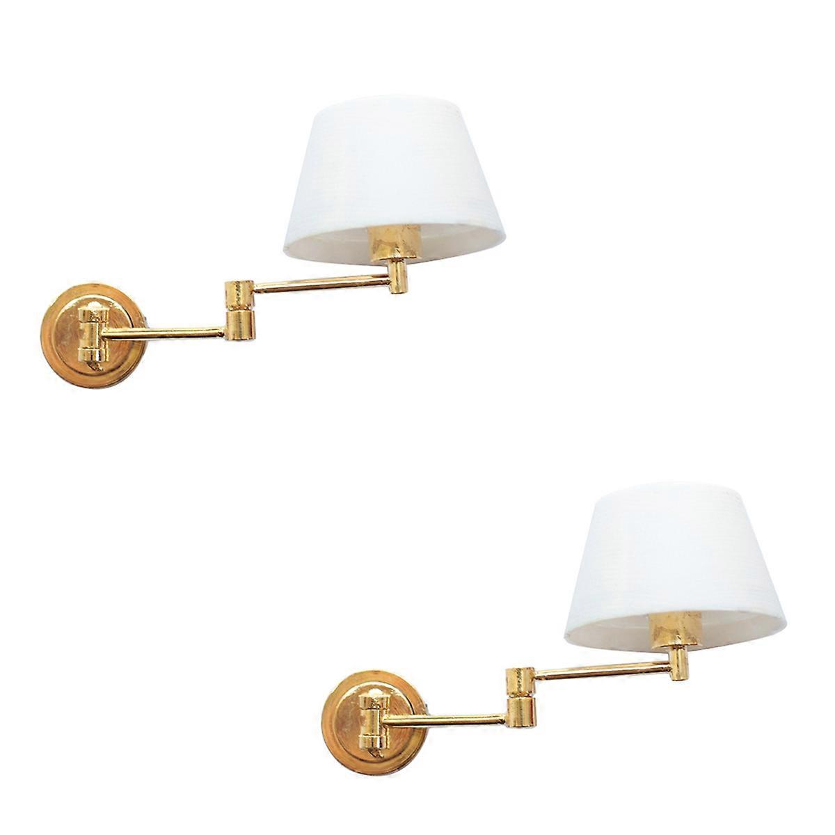 1/12 Miniature Wall Light Dollhouse Miniature LED Wall Sconce Lamp