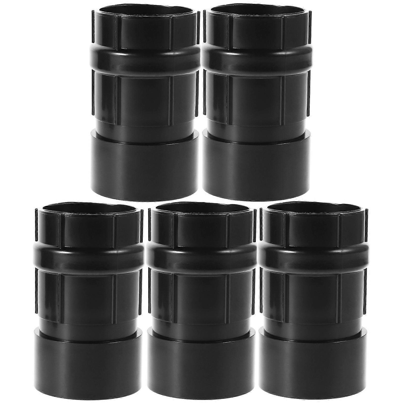 Vacuum Attachments Adapter Replacement Coupler for Home Users PP Material 5Pack
