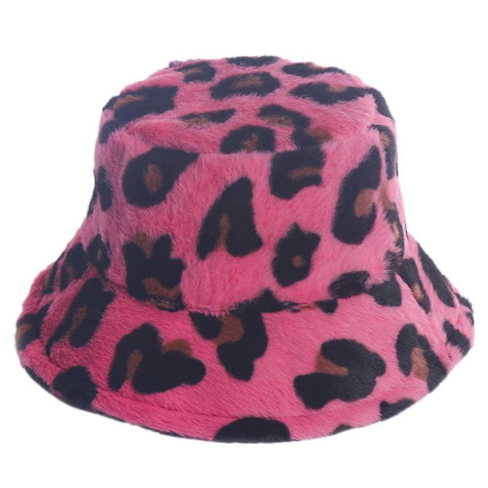 Leopard Print Fisherman Hat for Autumn Winter – Windproof, Breathable, Stylish & Comfortable Outdoor Bucket Hat