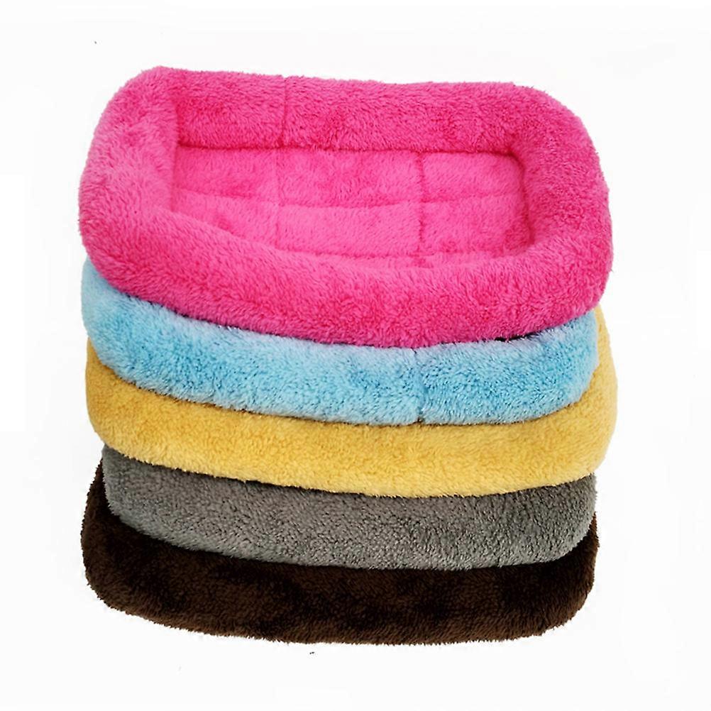 Puppy Dog Bed Non-Woven Fabric Nest Autumn Winter Indoor Use Removable Mat 1Pack