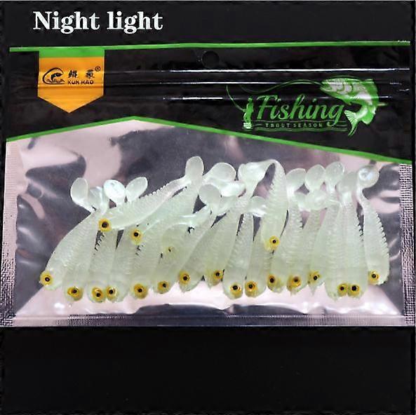 10pcs/lot 55mm Soft Rubber Bait Fishing Lure Jig Wobbler Soft Worm Artificial Silicone Swimbait